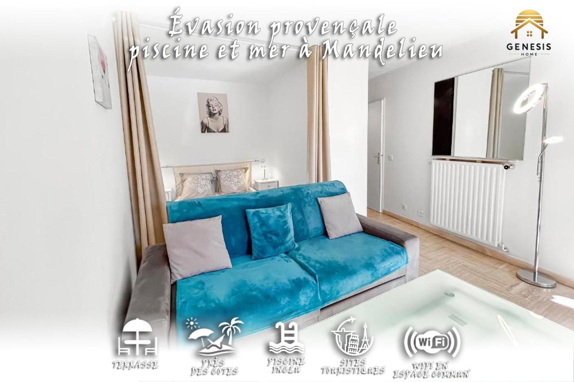 Evasion Provencale - Piscine Et Mer A Mandelieu Exterior foto